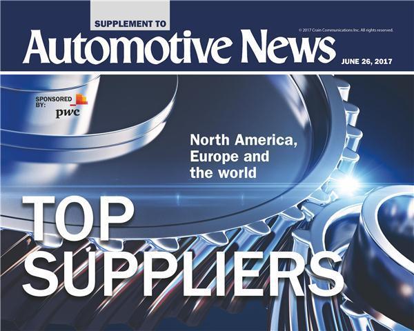 Top One Hundred Global Suppliers of Auto Parts: Five Chinese Enterprises in the List